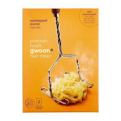 G'woon Aardappelpuree Naturel